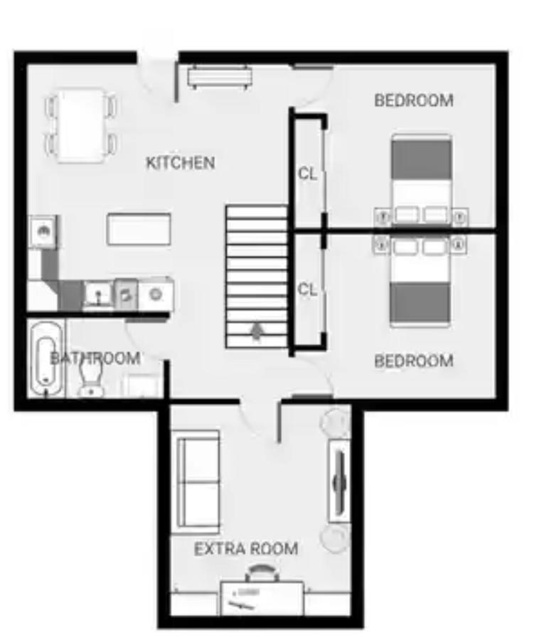 Tacoma 2 Bedrooms 1 Baths Sleep 5 With Compact Kitchen Esterno foto